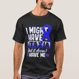 Camiseta Sinal neurológico Hemiataxia Blue Ribbon Neurologi