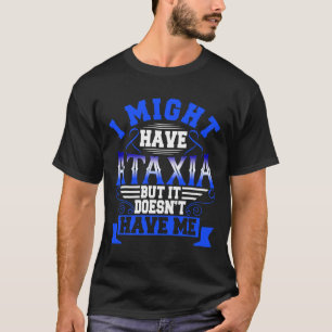 Camiseta Sinal neurológico Hemiataxia Blue Ribbon Neurologi