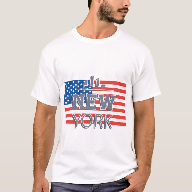 Camiseta Sinal Nova Iorque (Frente)