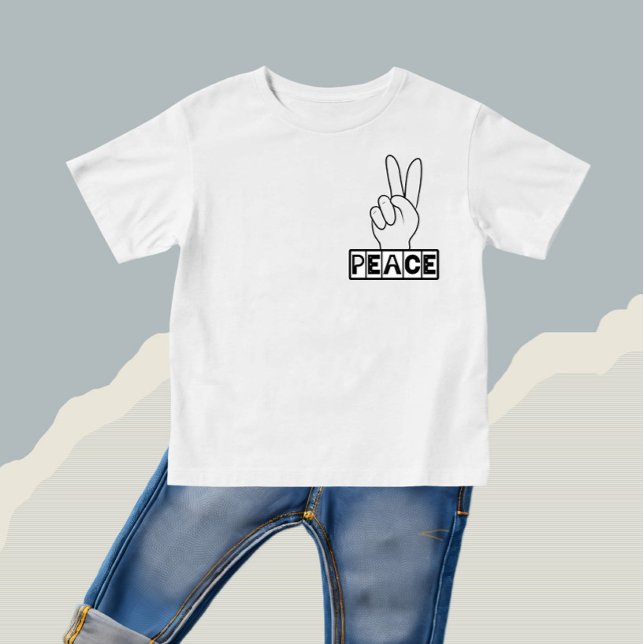Camiseta Sinal pacífico (Criador carregado)