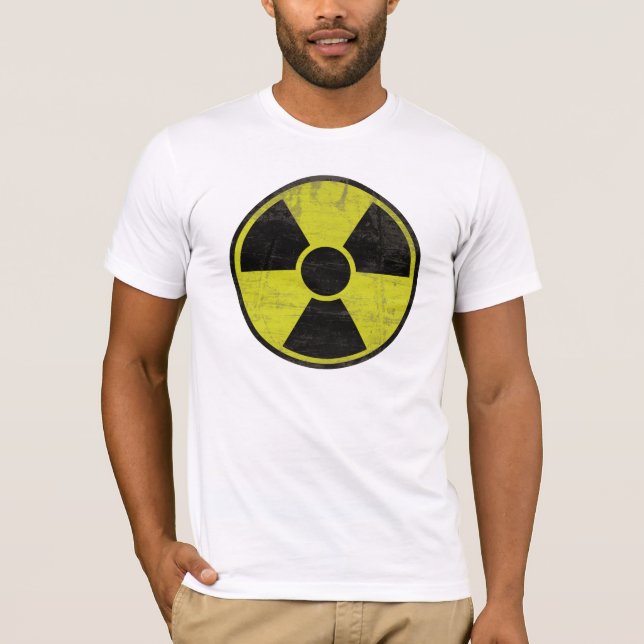 Camiseta Sinal radioativo sujo (Frente)