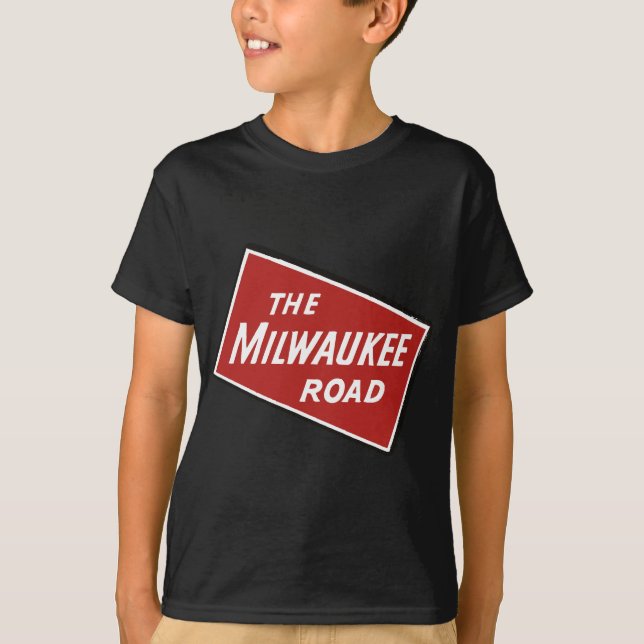 Camiseta Sinal Railway 2 da estrada de Milwaukee (Frente)