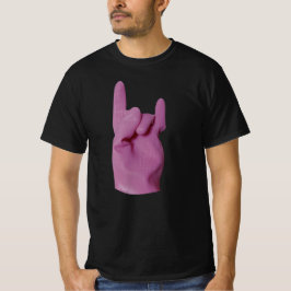 Camiseta Sinal Rock And Roll