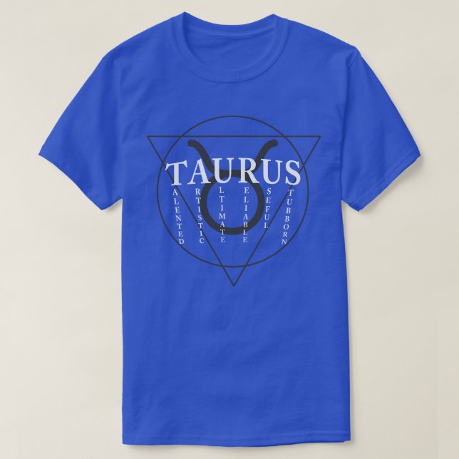 Camiseta Sinal Taurus (Frente do Design)