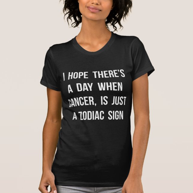 Camiseta Sinal Zodiac cancer (Frente)