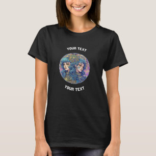 CAMISETA SINAL ZODIAC GEMINI PERSONALIZADO
