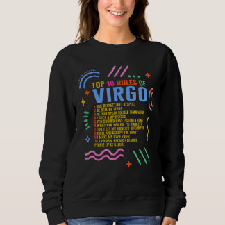 Camiseta Sinal Zodíaco 10 Principais Regras De Virgo Astrol