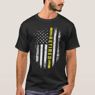 Camiseta Sinalizador 911 do Dispatcher Thin Yellow Line