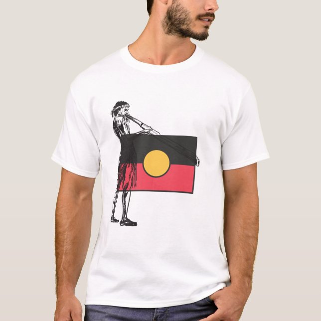 Camiseta Sinalizador aborígines australiano Legal (Frente)