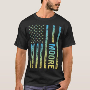 Camiseta Sinalizador Amarelo Azul - Moore