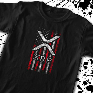 Camiseta Sinalizador Americano - Crypto Currency Crypto - C