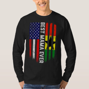 Camiseta Sinalizador Americano e Gana Melhor Família de Mam