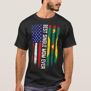 Camiseta Sinalizador Americano e Granada Melhor Solteiro Mã