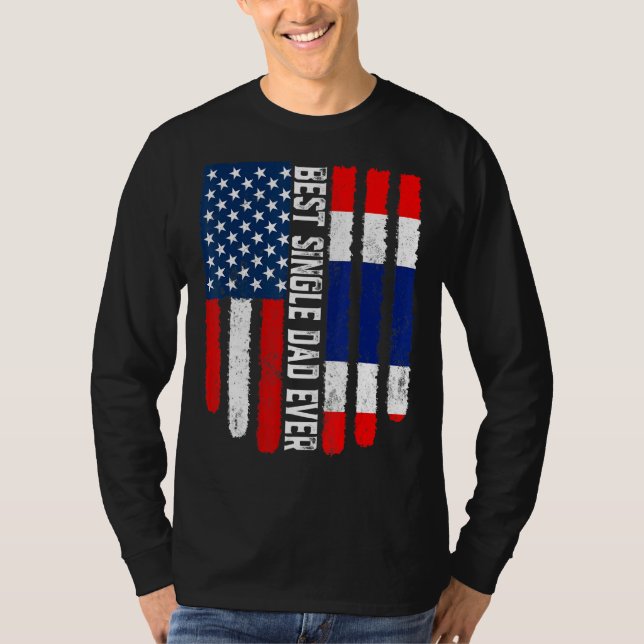 Camiseta Sinalizador Americano e Solteiro da Tailândia - Me (Frente)