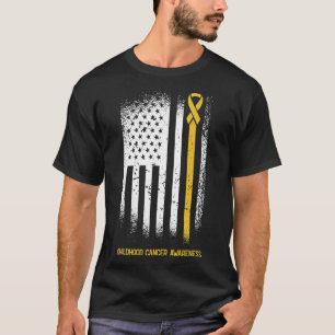 Camiseta Sinalizador Americano Friso de Sensibilização para