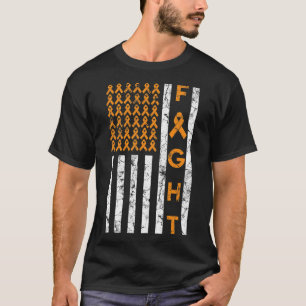 Camiseta Sinalizador Americano Laranja Faixa Laranja Sensib