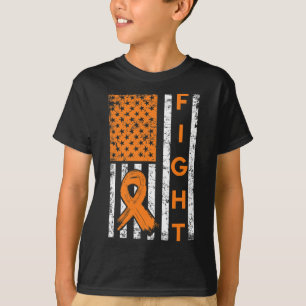Camiseta Sinalizador Americano Laranja Faixa Laranja Sensib
