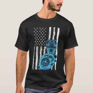 Camiseta Sinalizador Americano Piston Muscle Car 7