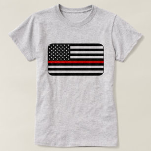 Camiseta Sinalizador Americano Thin Red Line