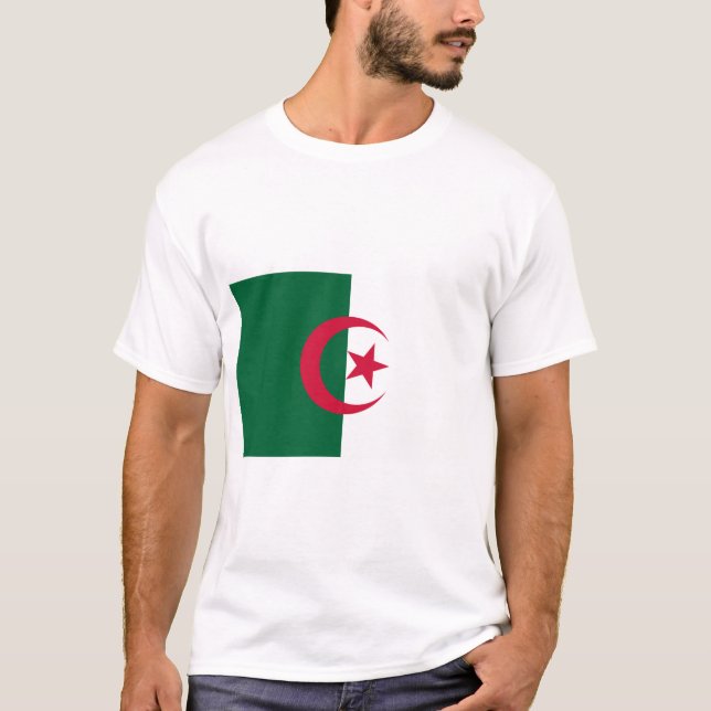 Camiseta Sinalizador Argélia (Frente)