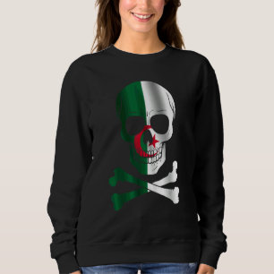 Camiseta Sinalizador Argélia Sinalizador Skull Argélia