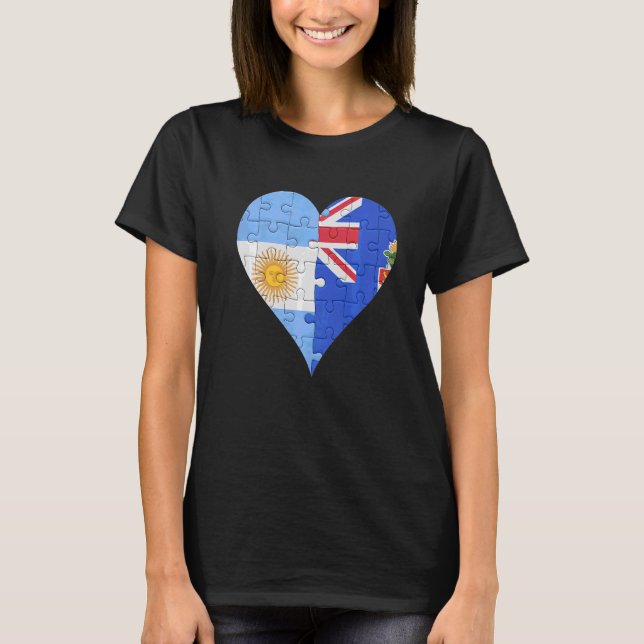 Camiseta Sinalizador argentino da Caymania (Frente)