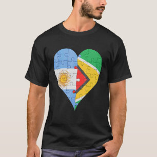 Camiseta Sinalizador Argentino da Guiana Heart