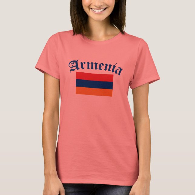 Camiseta Sinalizador Armênia (Frente)