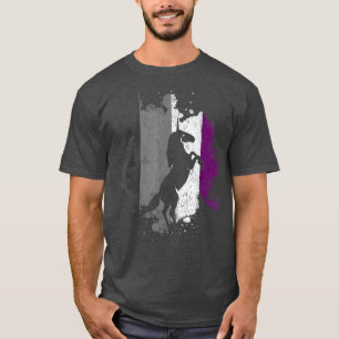 Camiseta Sinalizador Aseual Unicorn Orgulho Ace Mês Fila LG