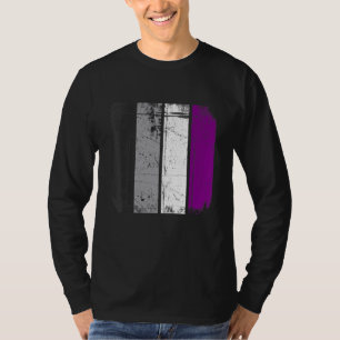 Camiseta Sinalizador Asexual Lgbt Retroativo Distinto Pride