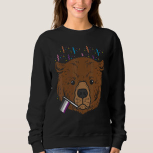 Camiseta Sinalizador Asexual Urso Orgulho Ace Mês Lgbtq All