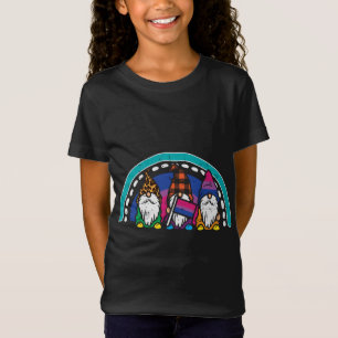 Camiseta Sinalizador bissexual Gnomos Bi Pride Mês LGBTQ Al