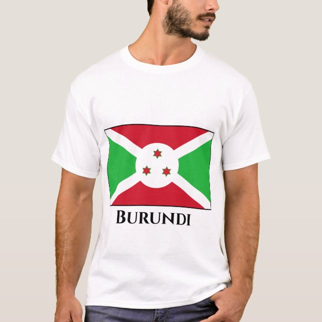 Camiseta Sinalizador Burundi (Frente)