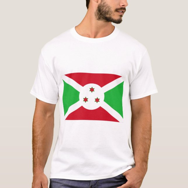 Camiseta Sinalizador Burundi (Frente)
