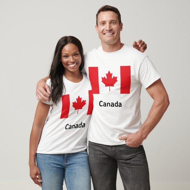 Camiseta Sinalizador Canadá (Unissex)