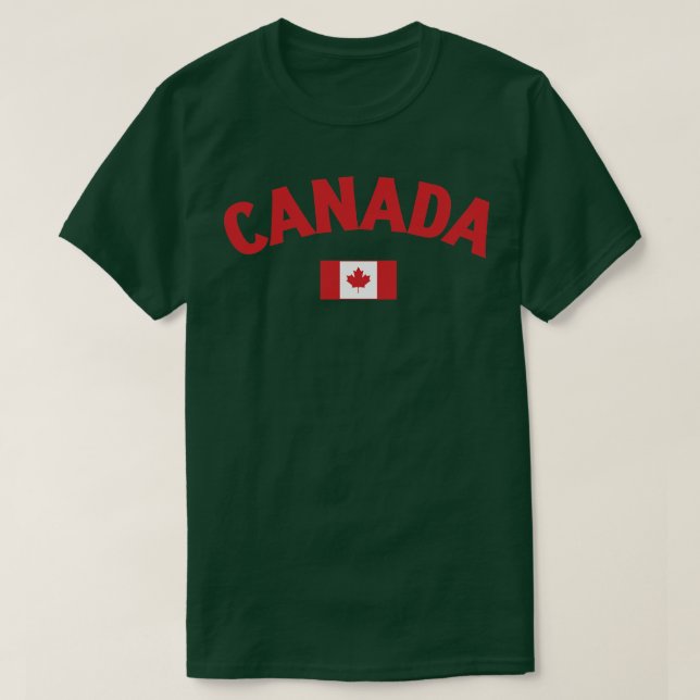 Camiseta Sinalizador Canadá (Frente do Design)