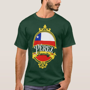 Camiseta Sinalizador Chile da Família Perez