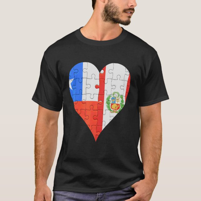 Camiseta Sinalizador chileno peruano (Frente)