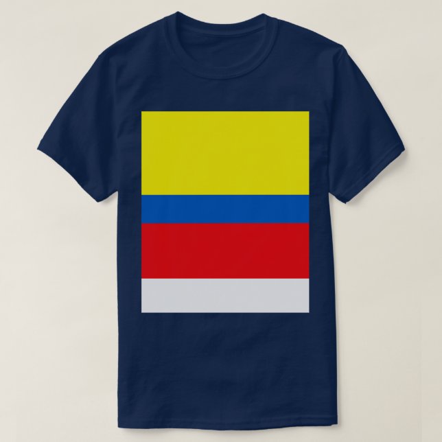 Camiseta Sinalizador Colômbia (Frente do Design)