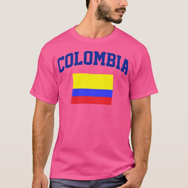 Camiseta Sinalizador Colômbia (Frente)