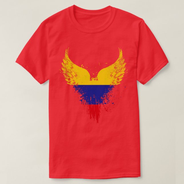 Camiseta Sinalizador Colombiano (Frente do Design)