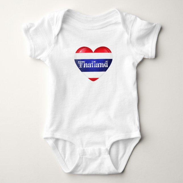 Camiseta Sinalizador Coração da Tailândia (Frente)