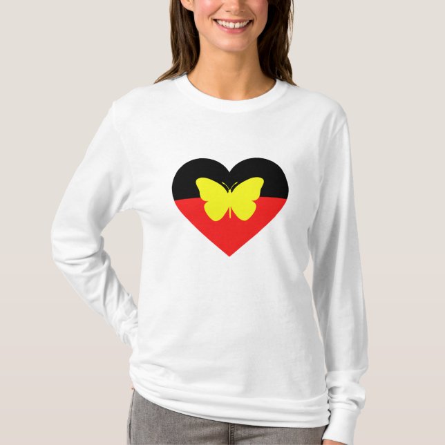 Camiseta Sinalizador da Borboleta Original (Frente)