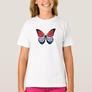 Camiseta Sinalizador da Borboleta Quiribati