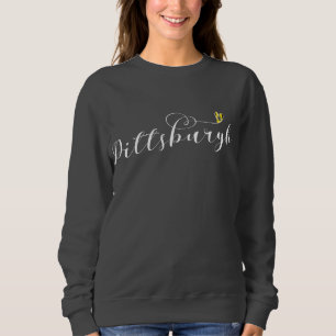 Camiseta Sinalizador Da Cidade De Pittsburgh No Coração