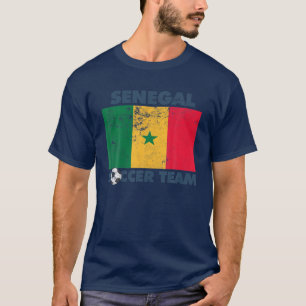 Camiseta Sinalizador da Equipe de Futebol do Senegal em 202