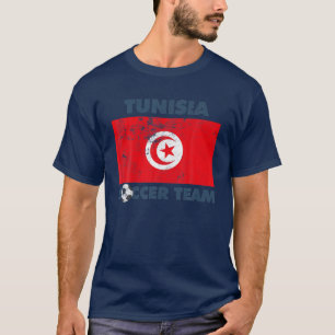 Camiseta Sinalizador da Equipe de Futebol na Tunísia 2022