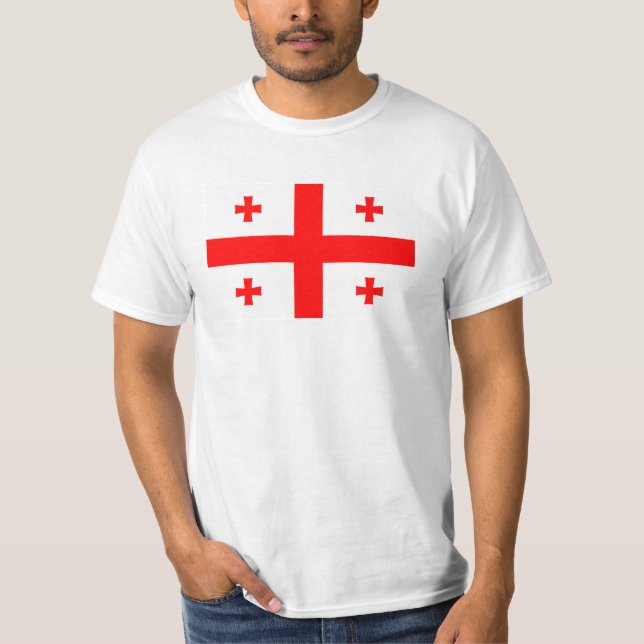 Camiseta Sinalizador da Geórgia (Frente)