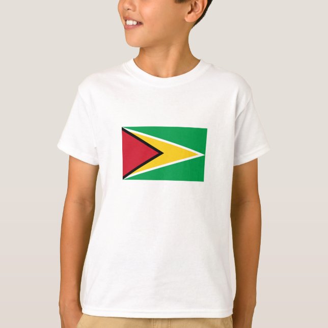 Camiseta Sinalizador da Guiana (Frente)