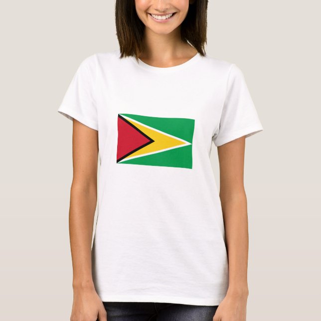 Camiseta Sinalizador da Guiana (Frente)